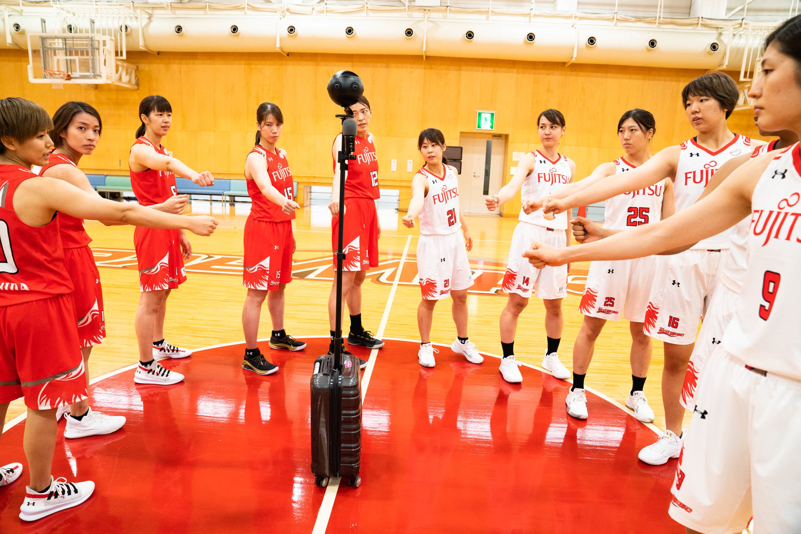 WOMEN'S PRO BASKETBALL - REDWAVE with Tokyo2020 Olympians produced by Fixer Tokyo