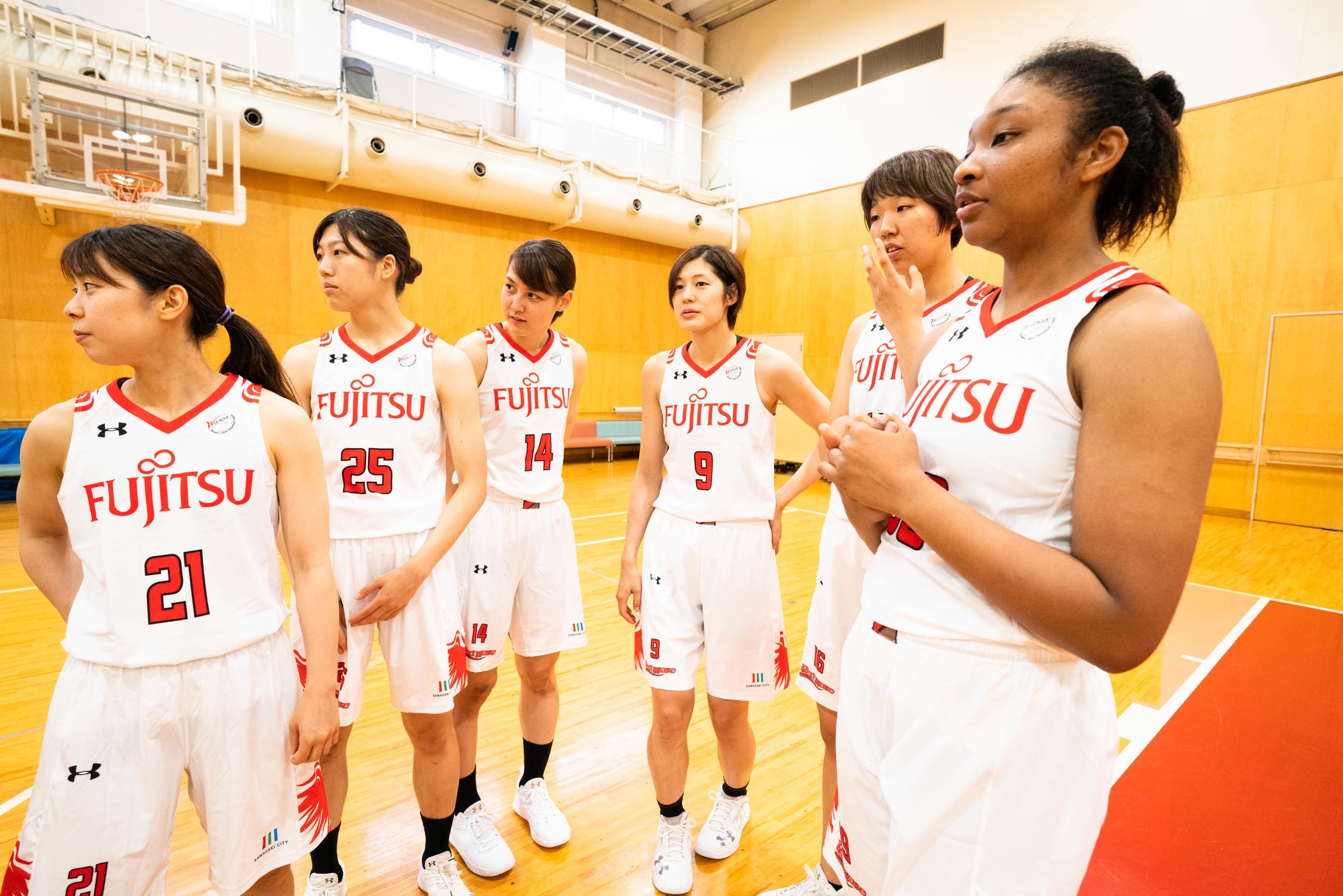 Rui Machida, Monika Okoe WOMEN'S PRO BASKETBALL - REDWAVE with Tokyo2020 Olympians