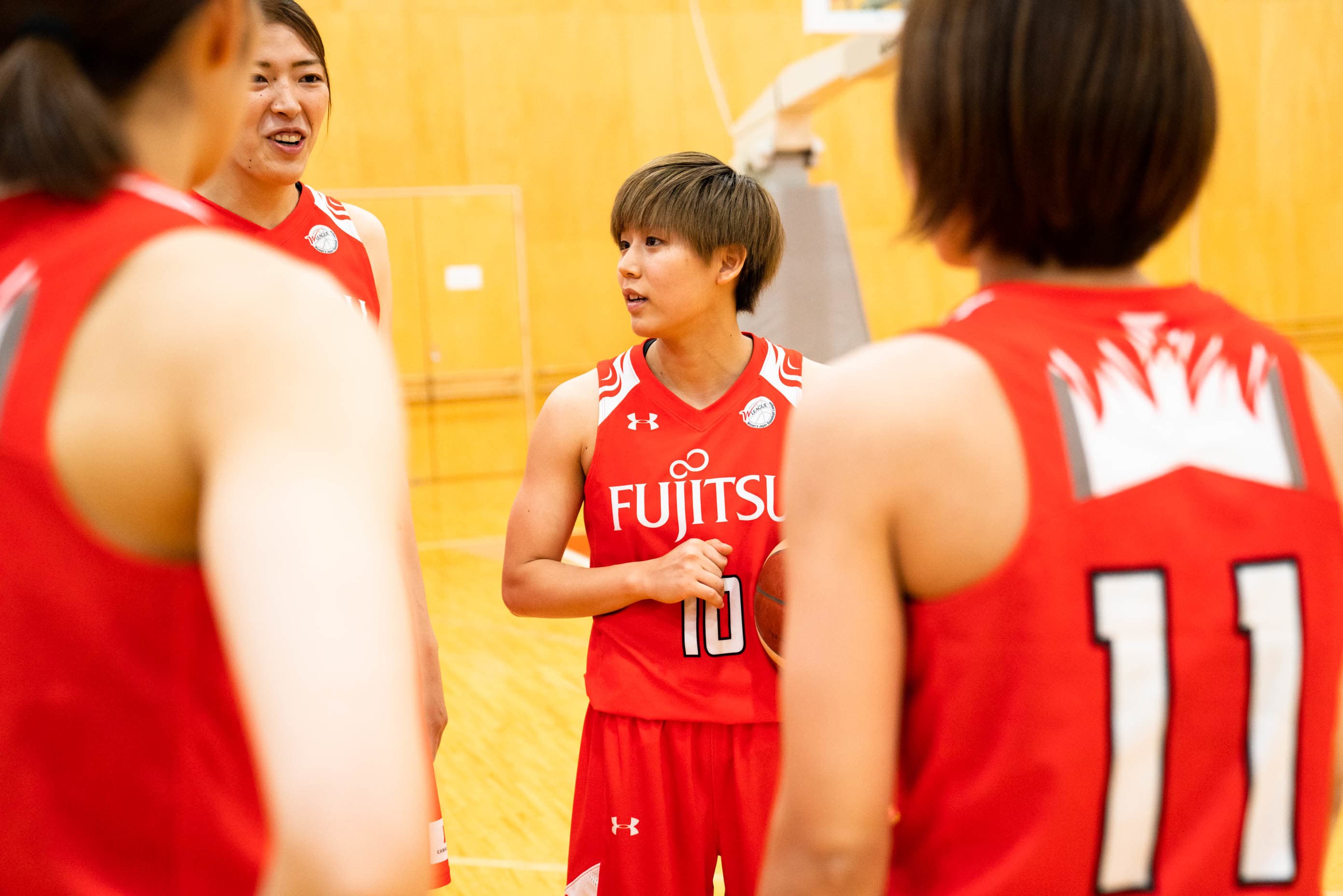 Rui Machida Japanese women's pro basketball team shoot by Fixer Tokyo